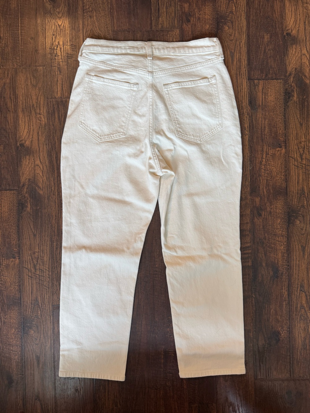 Abercrombie & Fitch Curve Love Ultra High Rise The Ankle Straight Jeans 30”Short - Picture 4 of 5